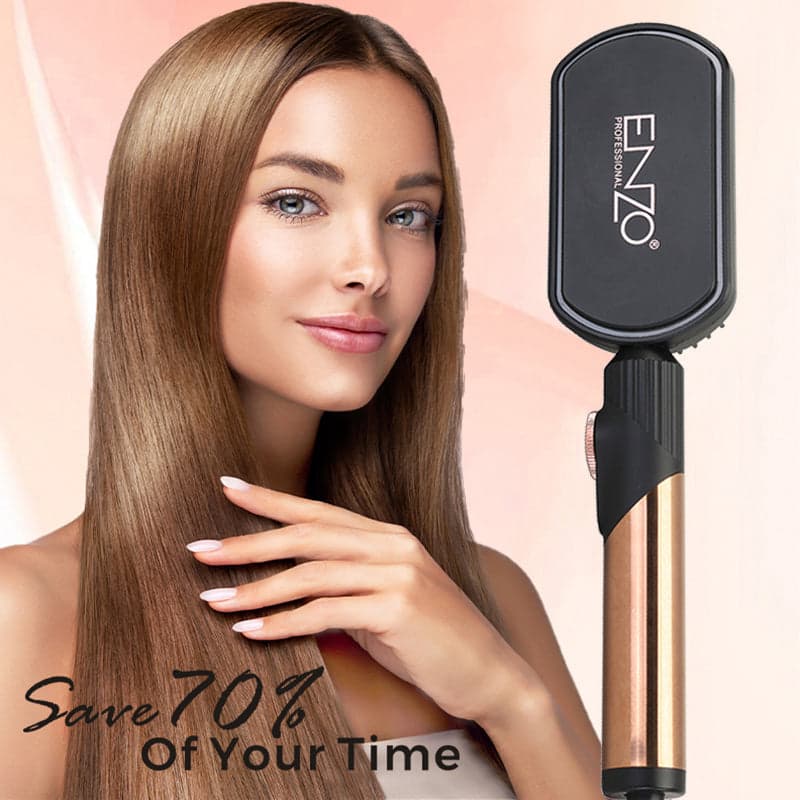 ENZO EN-4002 — Gold Hot Air Brush