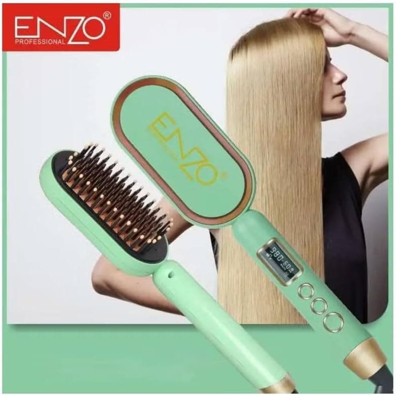 ENZO EN-4102 Max-3 — Ionic Hair Straightening Brush